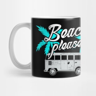 Beach Please Funny Summer Shirt Mug